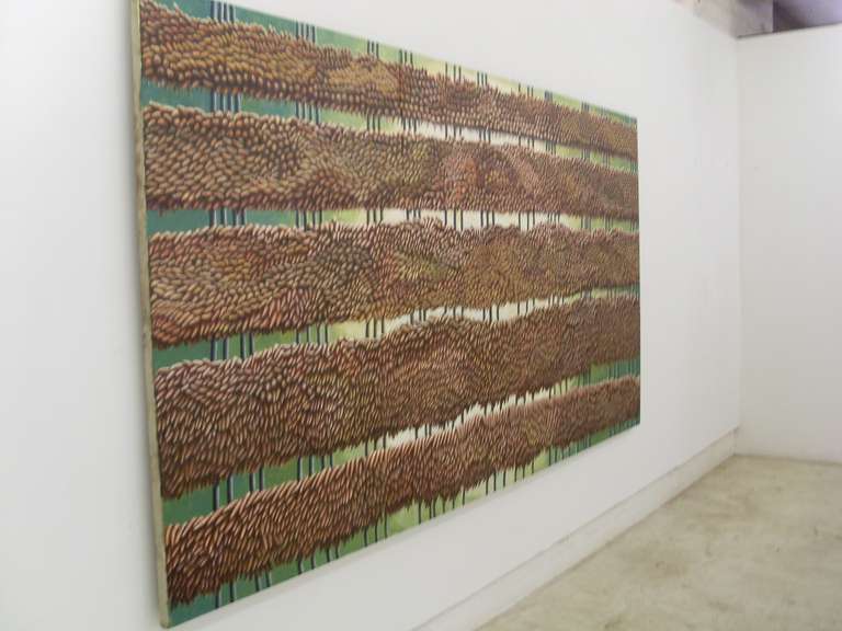 Droogrek / olieverf op doek / 3(1.00 m x 1.50 m)