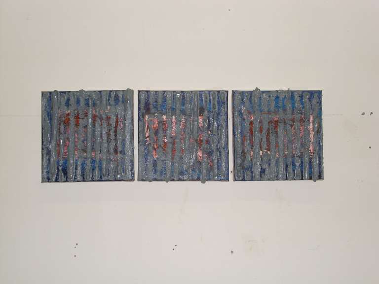 I Thought I Saw / olieverf op doek / 3 stuks 