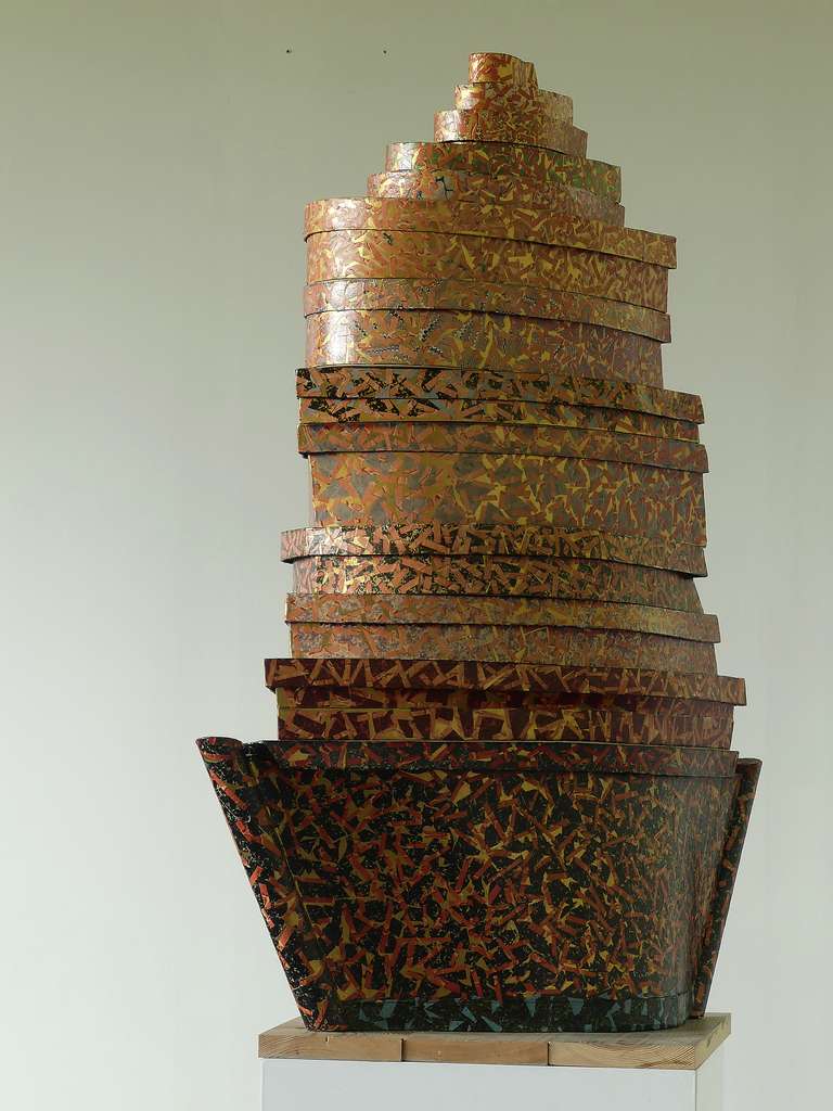Ark / karton en papier / hoogte 100 cm