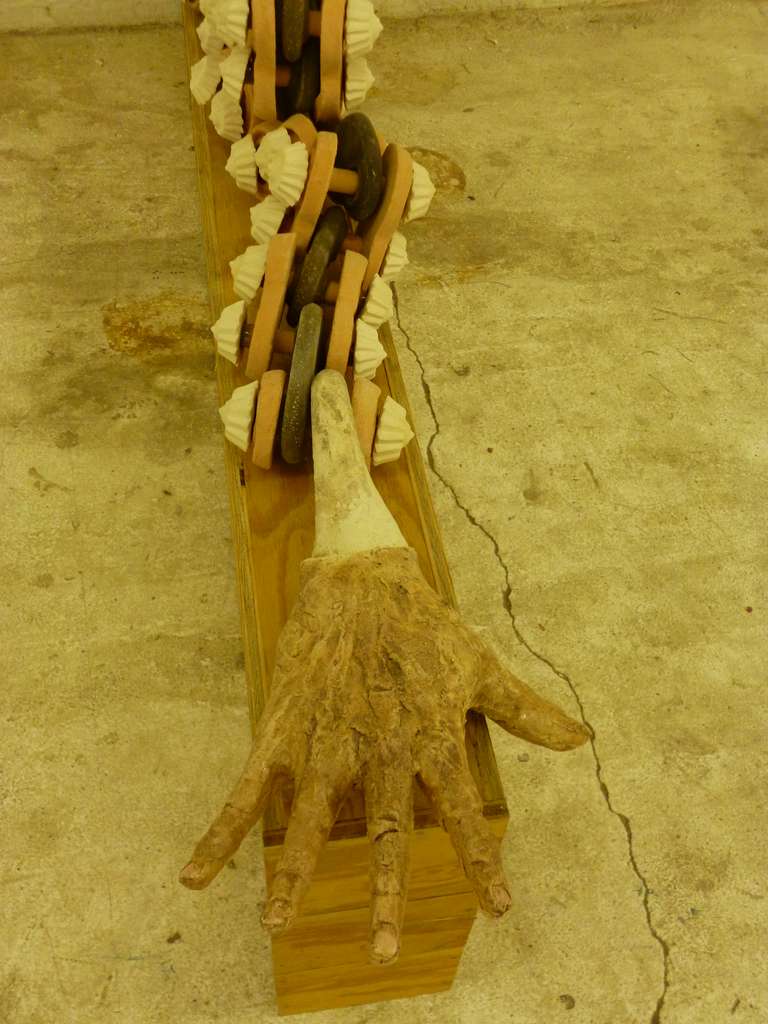 Reikende Hand / mixed media / 2.80 m x 2.50 m