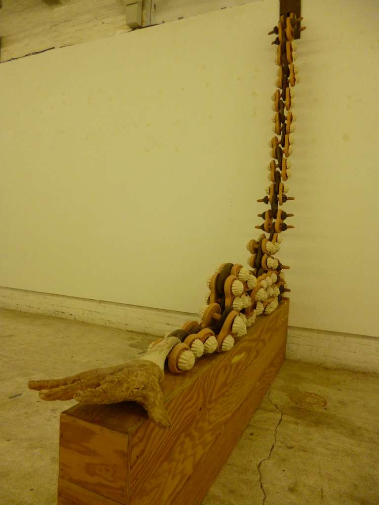 Reikende Hand / mixed media / 2.80 m x 2.50 m