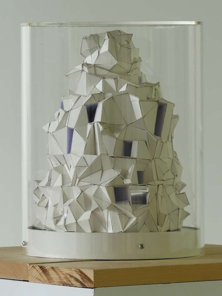 Babylonical / And there's no exit in any direction 'cept the one you can't see with your eyes / bristolkarton / ca 30 cm hoog